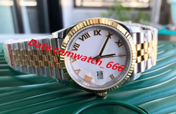 

Luxury Top Quality Wristwatch EW Datejust 126233 Date 36mm Roman Dial 316L Two Tone Gold CAL.3235 Movement Automatic Men's Sport Watches