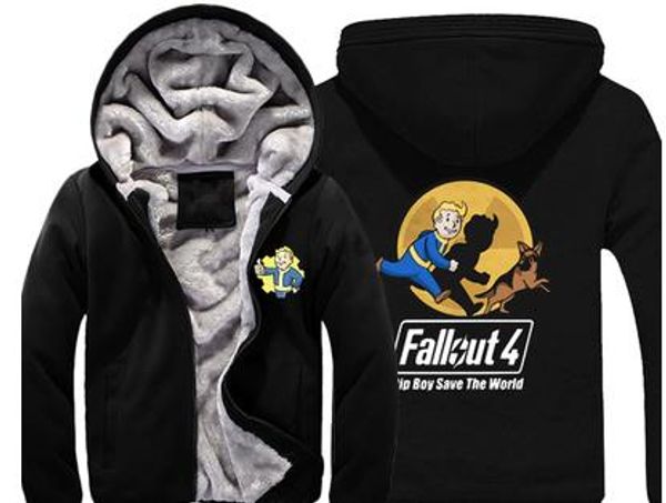 игра fallout 4 мужчины балахон pin boy save the world печати zipper кардиган толстовка супер теплый сгущает ватки пальто для мужчин и женщин, Black
игра fallout 4 мужчины балахон pin boy save the world печати zipper кардиган толстовка супер теплый сгущает ватки пальто для мужчин и женщин, Black