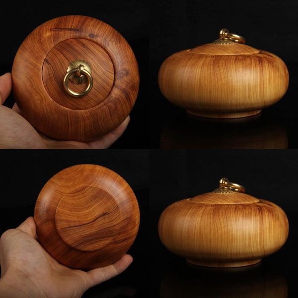 china taihang cliff cypress wood craft weiqi jars tea jars sealed jars storage box, accessories ornaments gift
china taihang cliff cypress wood craft weiqi jars tea jars sealed jars storage box, accessories ornaments gift