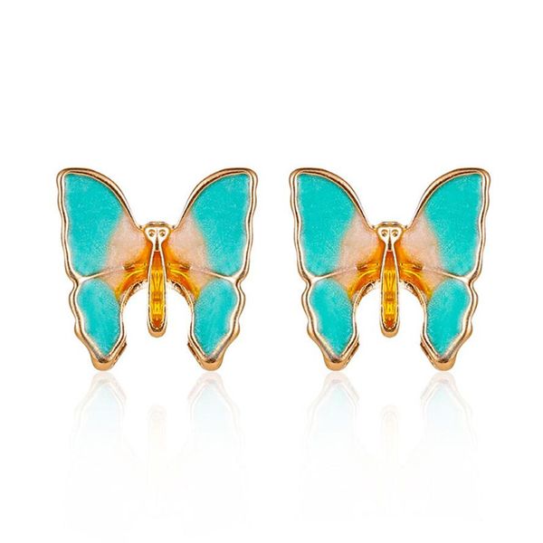 2020 new women's earrings fashion color acrylic butterfly stud earrings animal sweet colorful stud girls jewelry, Golden;silver
2020 new women's earrings fashion color acrylic butterfly stud earrings animal sweet colorful stud girls jewelry, Golden;silver