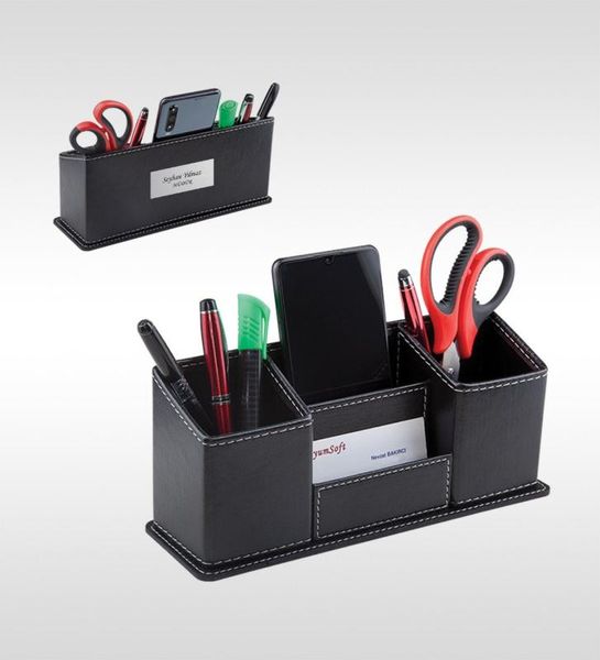 personalized 963 black faux leather table set 
personalized 963 black faux leather table set