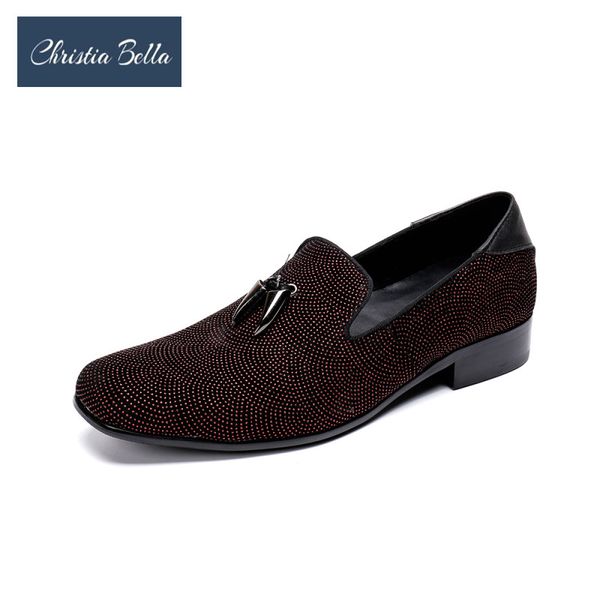 christia bella new fashion tassel men loafers metal pendant genuine leather men shoes large size formal slip on party shoes, Black
christia bella new fashion tassel men loafers metal pendant genuine leather men shoes large size formal slip on party shoes, Black