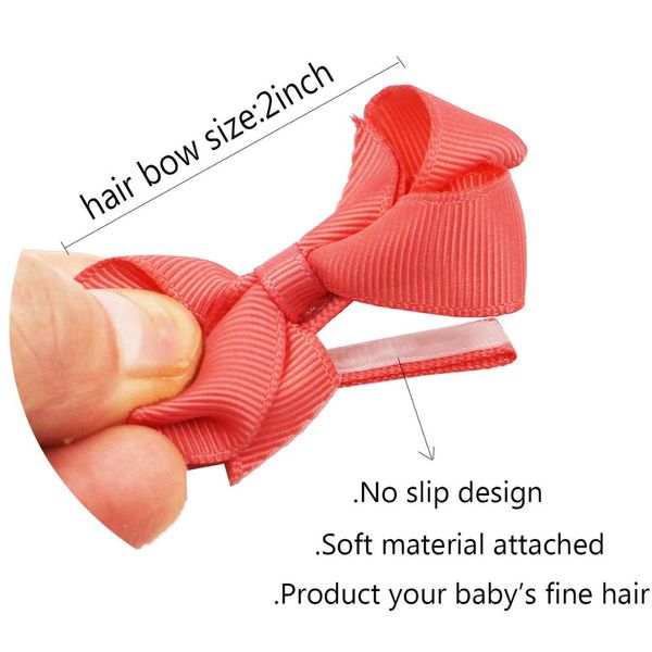 50pcs 2inch baby girls hair bows grosgrain ribbon mini bows with alligator hair clips fully lined for fine hair infants newborns, Slivery;white
50pcs 2inch baby girls hair bows grosgrain ribbon mini bows with alligator hair clips fully lined for fine hair infants newborns, Slivery;white