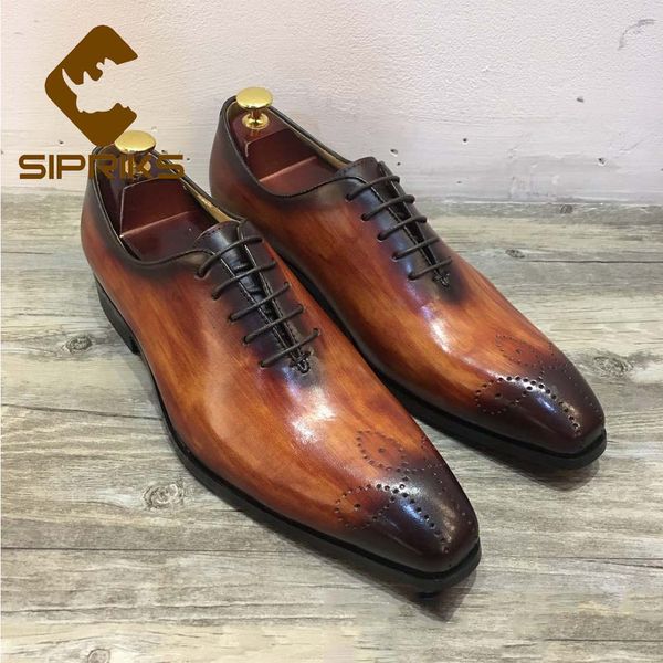 sipriks designer mens patina leather dress oxfords italian real cow leather formal tuxedo shoes rubber outsole lace up gents 44, Black
sipriks designer mens patina leather dress oxfords italian real cow leather formal tuxedo shoes rubber outsole lace up gents 44, Black