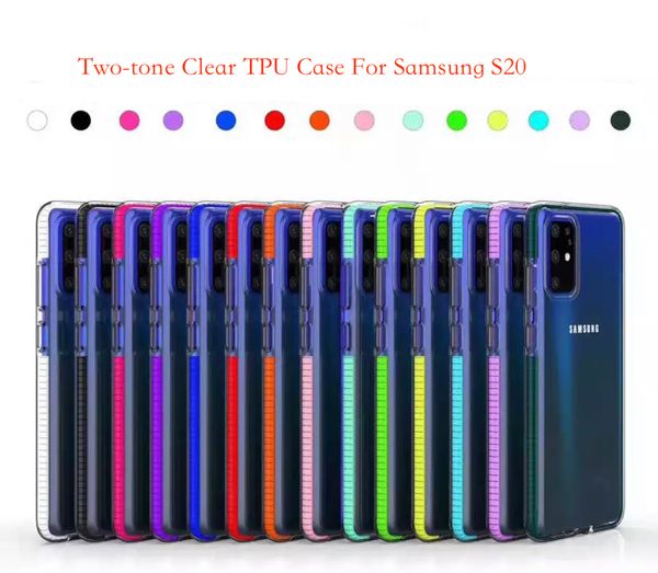 for samsung s20 ultra s20 plus dual color hybrid armor shockproof cover two-tone clear tpu cellphone case for samsung note10 s10 s9 s8
for samsung s20 ultra s20 plus dual color hybrid armor shockproof cover two-tone clear tpu cellphone case for samsung note10 s10 s9 s8