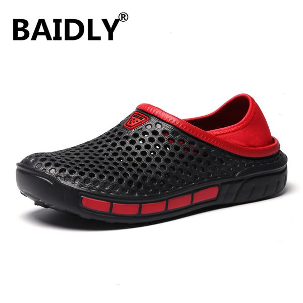 comfortable men pool sandals summer outdoor beach shoes men slip on garden casual water shower slippers unisex, Black
comfortable men pool sandals summer outdoor beach shoes men slip on garden casual water shower slippers unisex, Black