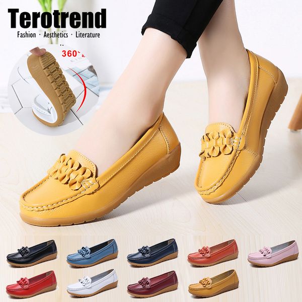 plus size 35-42 sandals ballet flats slip on pregnant 2019 genuine leather flats candy color girl moccasins flat boat shoe mujer, Black
plus size 35-42 sandals ballet flats slip on pregnant 2019 genuine leather flats candy color girl moccasins flat boat shoe mujer, Black