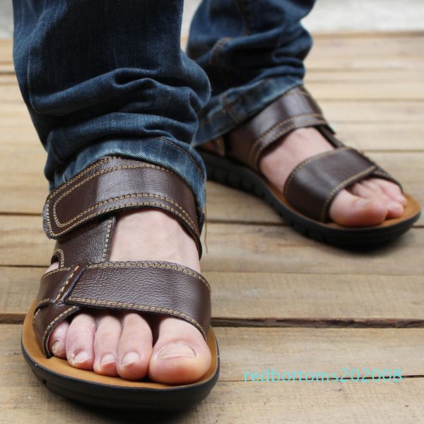 wholesale-new summer 2016 men's sandals wedge sandals casual men's real leather sandals slippers size 38-44 r08, Black
wholesale-new summer 2016 men's sandals wedge sandals casual men's real leather sandals slippers size 38-44 r08, Black