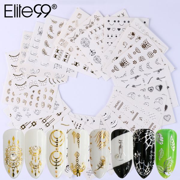 elite99 christmas nail sticker gold silver water sticker feather flower design decal for nail gel polish decoration art design, Black
elite99 christmas nail sticker gold silver water sticker feather flower design decal for nail gel polish decoration art design, Black