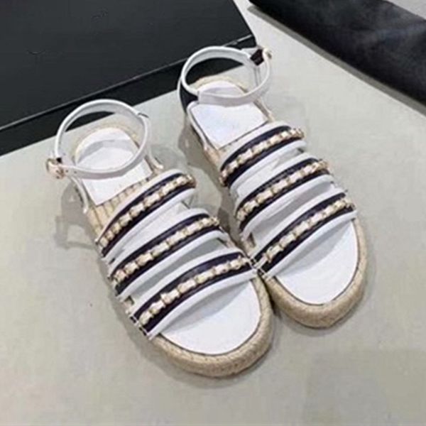 chain decor sandals women summer shoes woman buckle sandalias mujer 2020 new design flat women shoes strap fashion new, Black
chain decor sandals women summer shoes woman buckle sandalias mujer 2020 new design flat women shoes strap fashion new, Black
