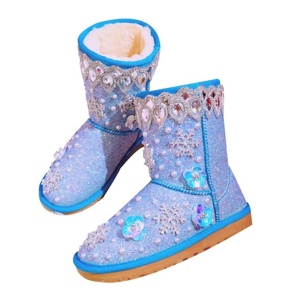 bling winter women snow boots winter warm plush women's boots girl shoes sequin flower crystal mid-calf flat shoes, Black
bling winter women snow boots winter warm plush women's boots girl shoes sequin flower crystal mid-calf flat shoes, Black