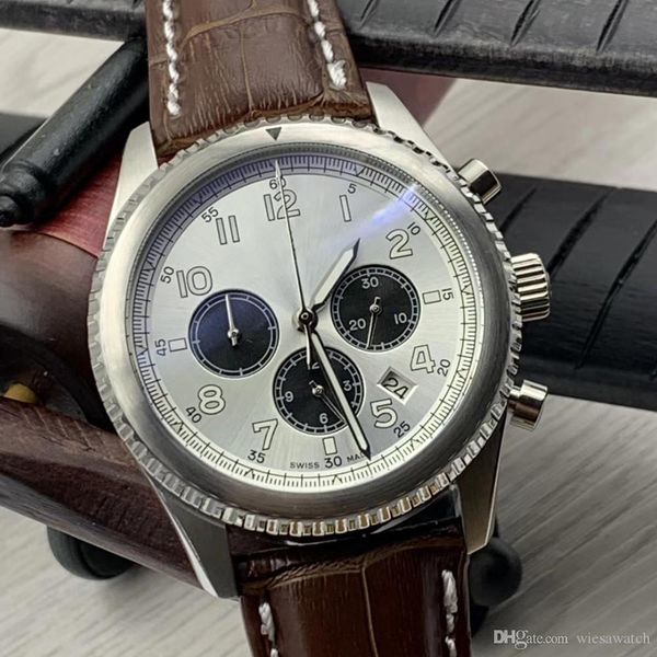 классический стиль ремешок из кожи аллигатора aviator 8 b01 светящийся контрастный циферблат мужские часы секундные стрелки кварцевые часы х, Slivery;brown
классический стиль ремешок из кожи аллигатора aviator 8 b01 светящийся контрастный циферблат мужские часы секундные стрелки кварцевые часы х, Slivery;brown