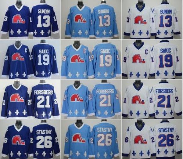 mens quebec nordiques hockey jerseys 13 mats sundin 21 peter forsberg 19 joe sakic 26 peter stastny jersey vintage ccm blue white, Black;red
mens quebec nordiques hockey jerseys 13 mats sundin 21 peter forsberg 19 joe sakic 26 peter stastny jersey vintage ccm blue white, Black;red