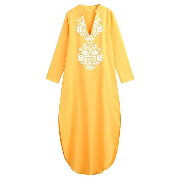 women vintage long dress cotton linen v neck long sleeves bohemian dress casual maxi xxxl plus size robes femme 2019, Black;gray
women vintage long dress cotton linen v neck long sleeves bohemian dress casual maxi xxxl plus size robes femme 2019, Black;gray
