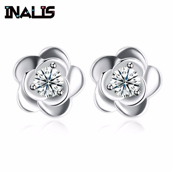 inalis lovely flower shape earrings exquisite jewelry, with cz crystal stone as a gift for girlfriend, Golden;silver
inalis lovely flower shape earrings exquisite jewelry, with cz crystal stone as a gift for girlfriend, Golden;silver