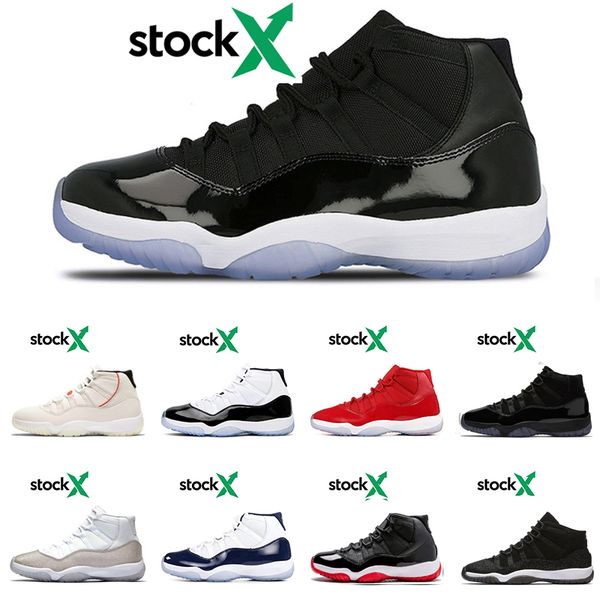 bred 11 basketball shoes for men wome stock x concord 11s prm heiress space jam prom night men trainer fashion sports sneakers
bred 11 basketball shoes for men wome stock x concord 11s prm heiress space jam prom night men trainer fashion sports sneakers