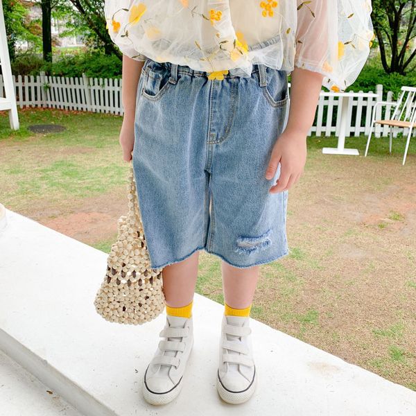 crawler 2020 children knee-length denim shorts boys ripped pants five and jeans shorts and jeans, Blue
crawler 2020 children knee-length denim shorts boys ripped pants five and jeans shorts and jeans, Blue