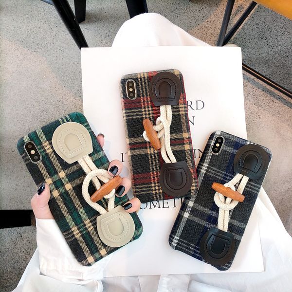 pink plaid horn buckle wristband fabric phone case for iphone11 11pro 11 pro max xs max xs xr x 7 8plus cover
pink plaid horn buckle wristband fabric phone case for iphone11 11pro 11 pro max xs max xs xr x 7 8plus cover