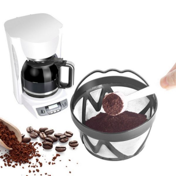 coffee filters filter reusable refillable basket cup style brewer tool machine funnel 1*
coffee filters filter reusable refillable basket cup style brewer tool machine funnel 1*