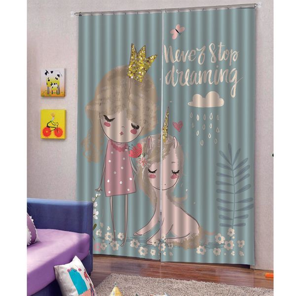 princess unicorn 3d print blackout curtain drapes 3 size for optional,mildew resistant waterproof polyester
princess unicorn 3d print blackout curtain drapes 3 size for optional,mildew resistant waterproof polyester