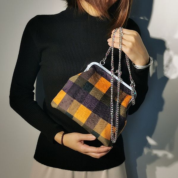 retro lattice woolen clip bags for women chain crossbody bags women shoulder messenger bag totes clutch purses lady handbags
retro lattice woolen clip bags for women chain crossbody bags women shoulder messenger bag totes clutch purses lady handbags