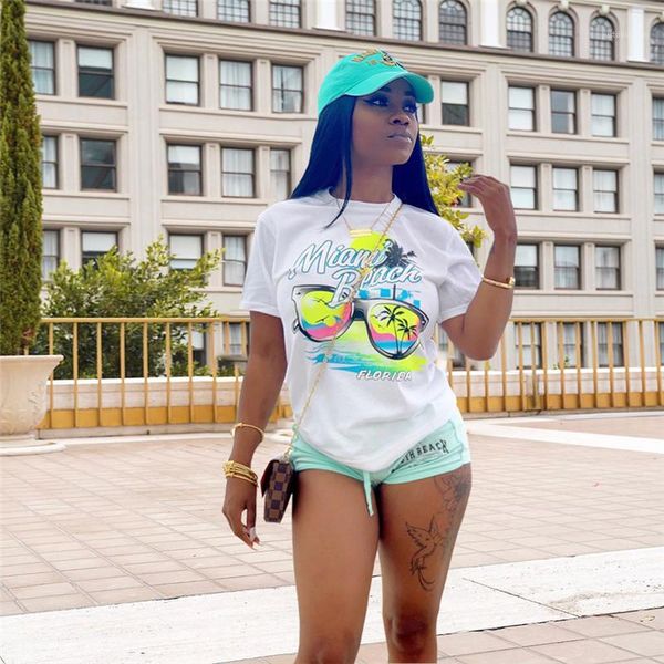 neck fashion female apparel short sleeve ladies digital printed tshirts summer womens designer casual crew, White
neck fashion female apparel short sleeve ladies digital printed tshirts summer womens designer casual crew, White