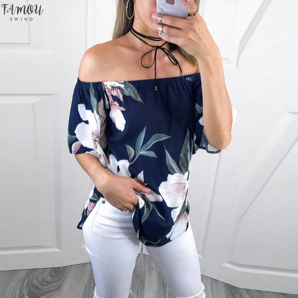 2020 fashion women ladies loose off shoulder floral printed casual blouse short sleeve shirt blouse summer blusa, White
2020 fashion women ladies loose off shoulder floral printed casual blouse short sleeve shirt blouse summer blusa, White