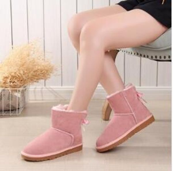 2020 women snow boots australia style waterproof cow suede leather winter lady outdoor boots brand shorts boots shoes, Black
2020 women snow boots australia style waterproof cow suede leather winter lady outdoor boots brand shorts boots shoes, Black