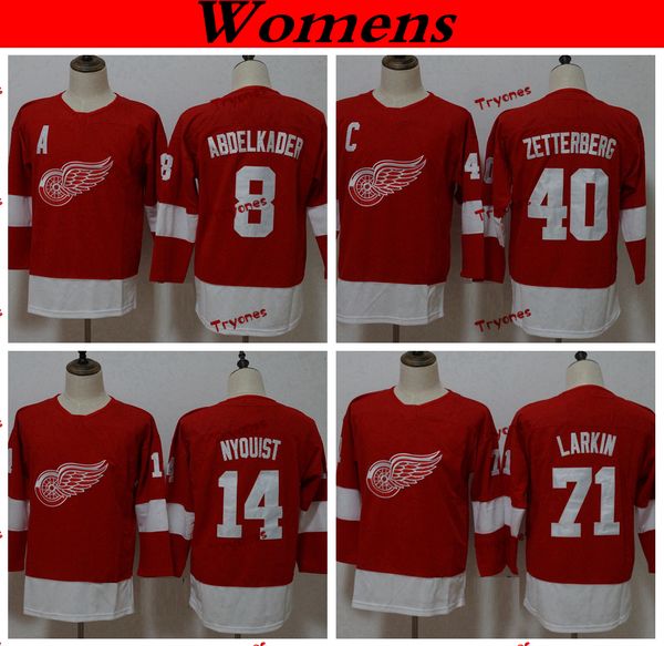 womens detroit red wings 2019 71 dylan larkin 14 gustav nyquist 8 justin abdelkader 40 henrik zetterberg hockey jerseys ladie girls shirts, Black;red
womens detroit red wings 2019 71 dylan larkin 14 gustav nyquist 8 justin abdelkader 40 henrik zetterberg hockey jerseys ladie girls shirts, Black;red
