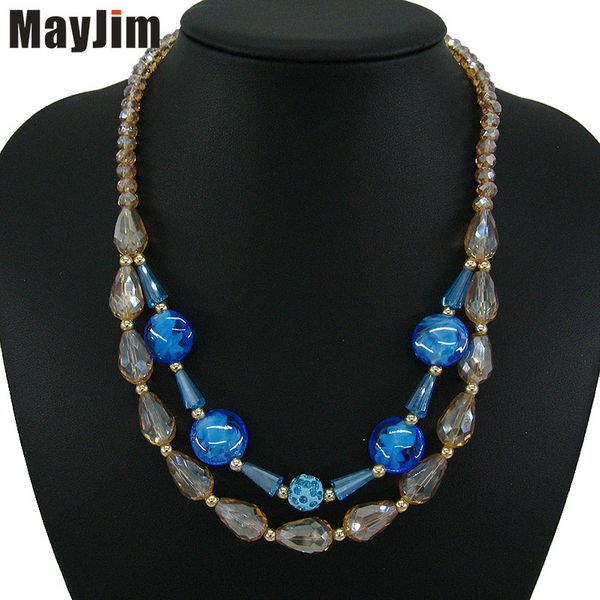 statement big colored glaze bead chain crystal necklace women 2019 vintage collar choker necklaces & pendants fashion bijoux, Golden;silver
statement big colored glaze bead chain crystal necklace women 2019 vintage collar choker necklaces & pendants fashion bijoux, Golden;silver