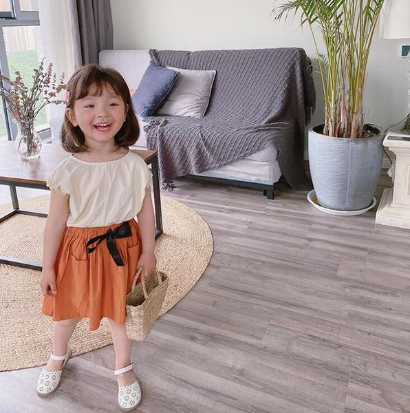 2020 korea style girls 2 pcs set blouse+bow skirt summer kids girls suits 1-6 years, White
2020 korea style girls 2 pcs set blouse+bow skirt summer kids girls suits 1-6 years, White