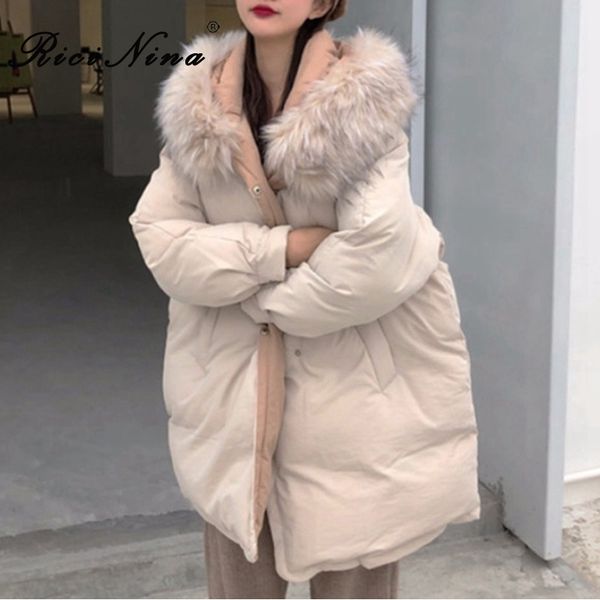 ricinina winter jacket women down parka woman hooded fur zipper solid oversized womens coats and jackets casual women coat 2019, Black
ricinina winter jacket women down parka woman hooded fur zipper solid oversized womens coats and jackets casual women coat 2019, Black