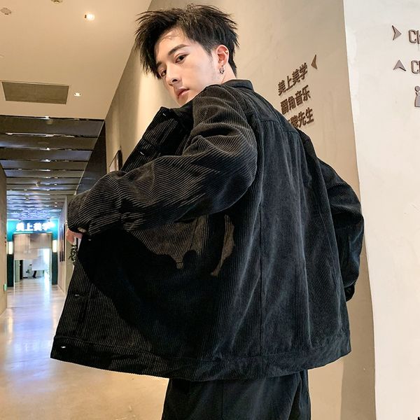 men's baseball clothes 2019 spring and autumn korean tidal drift handsome red coat loose denim jacket autumn, Black;brown
men's baseball clothes 2019 spring and autumn korean tidal drift handsome red coat loose denim jacket autumn, Black;brown