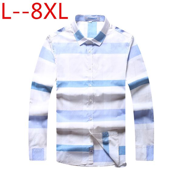 плюс размер 10xl 8xl 6xl 5xl мужской полосатый карман рубашки мужская рубашка с длинным рукавом весна свободный покрой повседневная мужская, White;black
плюс размер 10xl 8xl 6xl 5xl мужской полосатый карман рубашки мужская рубашка с длинным рукавом весна свободный покрой повседневная мужская, White;black