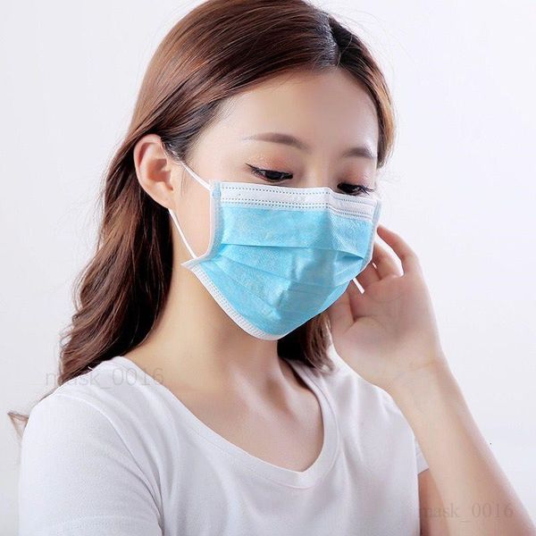 7339044 одноразовые 50 / 100шт маски для лица 3 слоя рот pm2. 5 защитные маски 50 / 100шт маски для лица 50 / 100шт пыли 2020 новый
