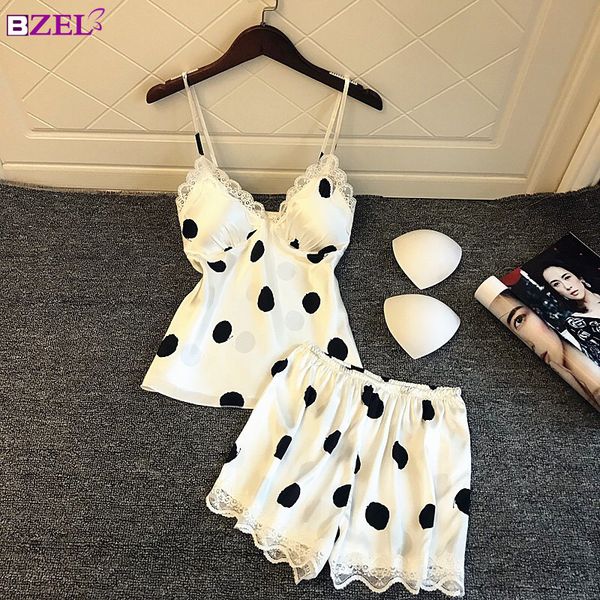 white pajamas for women lace lingerie polka dot women sleepwear cute pajama set casual pijama v-neck pyjama 2 pieces sets, Blue;gray
white pajamas for women lace lingerie polka dot women sleepwear cute pajama set casual pijama v-neck pyjama 2 pieces sets, Blue;gray