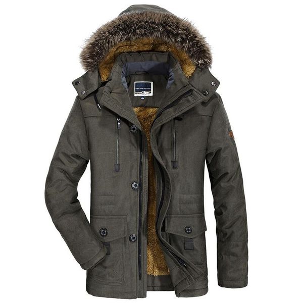 men's new fashion winter jacket men thick casual outwear jackets male fur collar windproof parkas plus size 6xl velvet warm coat, Black
men's new fashion winter jacket men thick casual outwear jackets male fur collar windproof parkas plus size 6xl velvet warm coat, Black