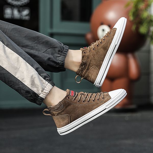 2019 men casual shoes men shoes lightweight comfortable breathable walking sneakers zapatillas hombre trend leather *30015, Black
2019 men casual shoes men shoes lightweight comfortable breathable walking sneakers zapatillas hombre trend leather *30015, Black