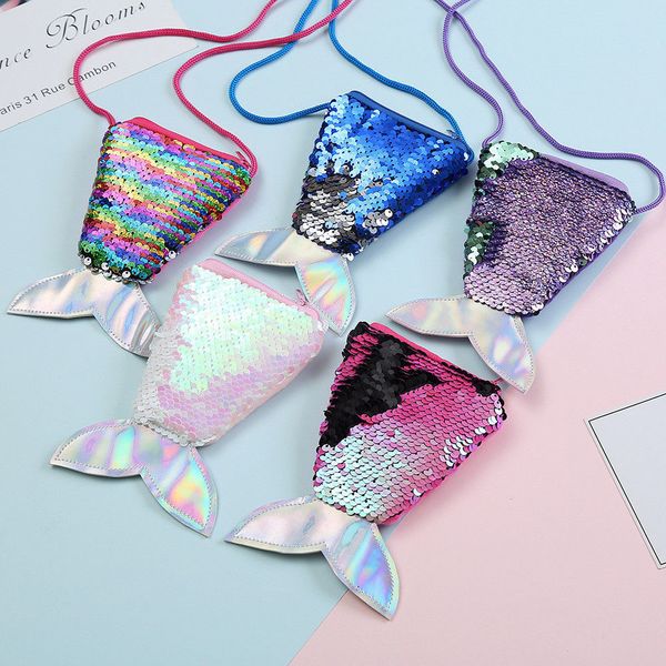 women mermaid tail sequins coin purse girls crossbody bags sling money change card holder wallet purse bag pouch for kids gifts, Red;black
women mermaid tail sequins coin purse girls crossbody bags sling money change card holder wallet purse bag pouch for kids gifts, Red;black