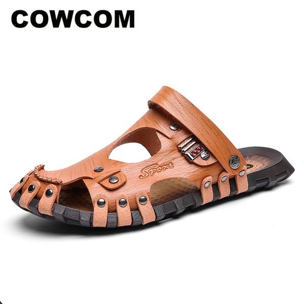 cowcom 2019 men's sandals breathable casual sandals slippers waterproof wholesale manufacturers clk-6618, Black
cowcom 2019 men's sandals breathable casual sandals slippers waterproof wholesale manufacturers clk-6618, Black