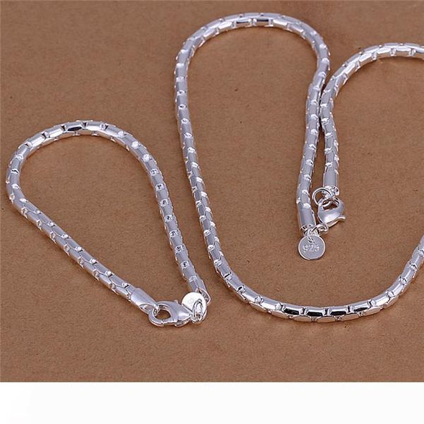 s079 925 sterling silver plated round chain necklace & bracelet fashion jewelry set factory price ing
s079 925 sterling silver plated round chain necklace & bracelet fashion jewelry set factory price ing