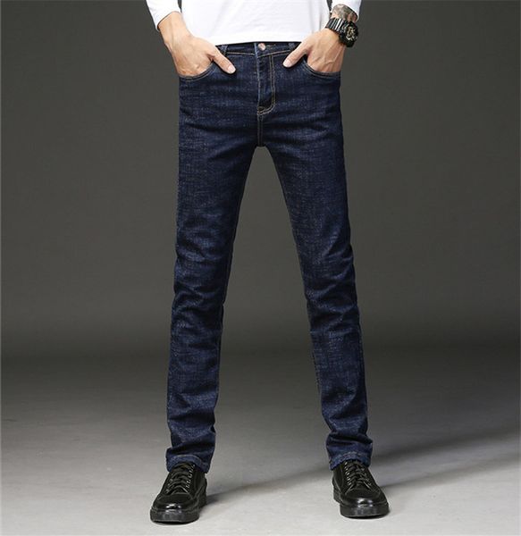 2019 new men's jeans leisure fashion business elastic force jeans straight classic pants male blue black 36 38 40,g118
2019 new men's jeans leisure fashion business elastic force jeans straight classic pants male blue black 36 38 40,g118