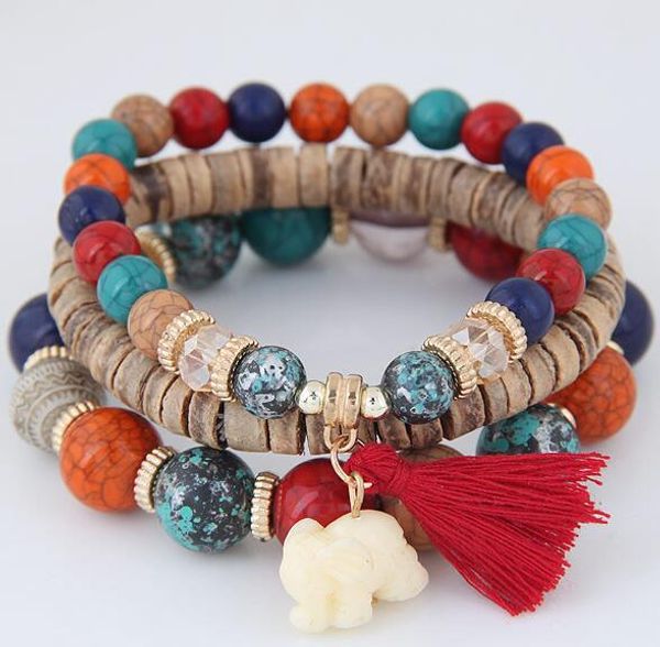 tenande bohemian colorful multi-elements geometric patterns beads bracelets & bangles for women maxi multi layer charms jewelry, Golden;silver
tenande bohemian colorful multi-elements geometric patterns beads bracelets & bangles for women maxi multi layer charms jewelry, Golden;silver