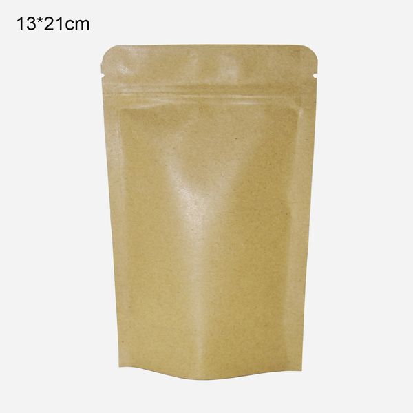 50pcs 13*21cm reusable aluminum foil kraft paper food storage stand up mylar foil self sealing craft paper foil packing pouches with notches
50pcs 13*21cm reusable aluminum foil kraft paper food storage stand up mylar foil self sealing craft paper foil packing pouches with notches