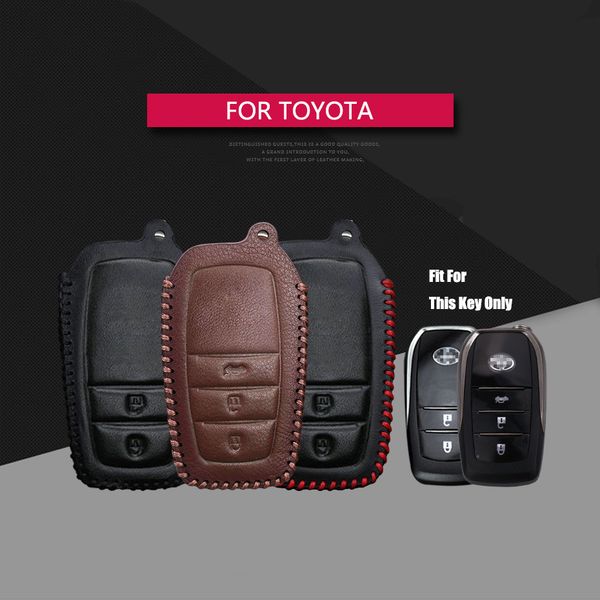 for camry crown rav4 key leather case remote cover keyring for corolla highlander reiz verso yaris chr accessories
for camry crown rav4 key leather case remote cover keyring for corolla highlander reiz verso yaris chr accessories