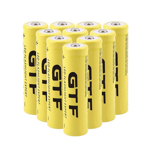 10pack gtf 18650 9900mah rechargeable lithium battery for flashlight torch toy 18650 battery rechargeable battery ing
10pack gtf 18650 9900mah rechargeable lithium battery for flashlight torch toy 18650 battery rechargeable battery ing