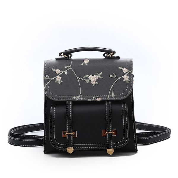 fashion school backpack teenage girls leather women shoulder bag backpack floral embroidery design rucksack 2020
fashion school backpack teenage girls leather women shoulder bag backpack floral embroidery design rucksack 2020