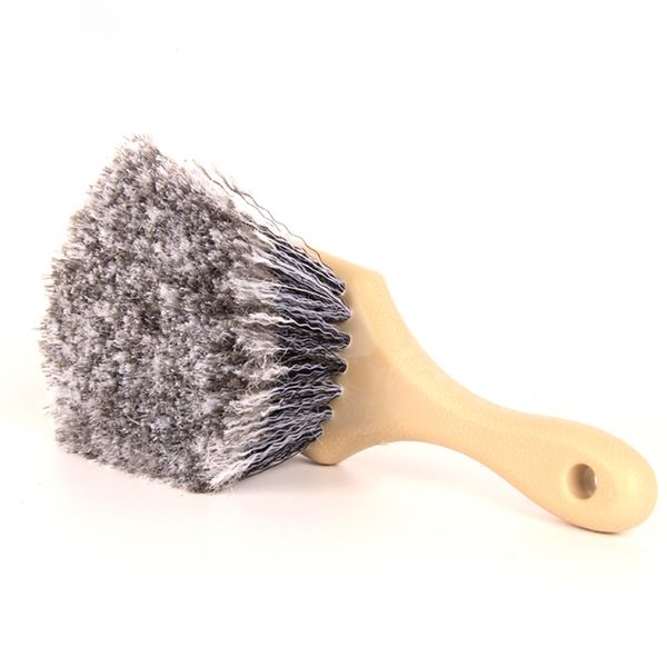1pcs new soft hair scratch-wheel/tire brush short handle special design grey brush for clean tires, carpets and floor mats
1pcs new soft hair scratch-wheel/tire brush short handle special design grey brush for clean tires, carpets and floor mats