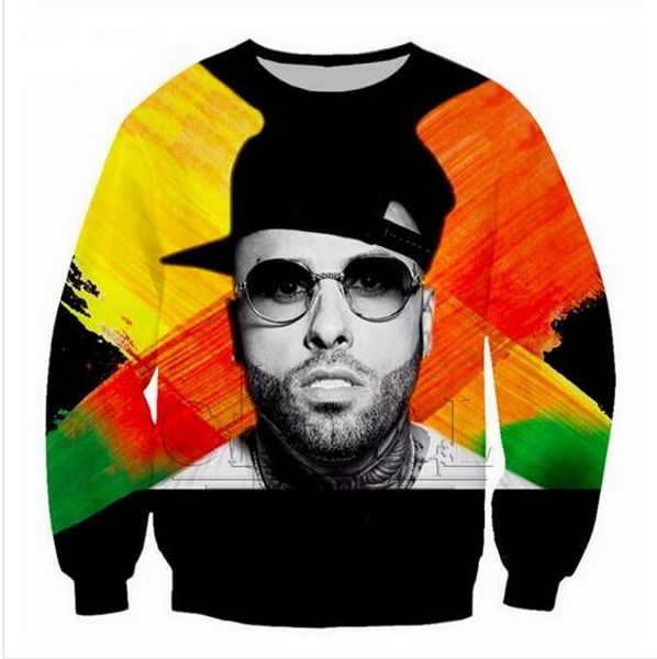 wholesale-fashion womens/mens singer nicky jam rapper x funny 3d print casual sweatshirt plus size ar08, Black
wholesale-fashion womens/mens singer nicky jam rapper x funny 3d print casual sweatshirt plus size ar08, Black