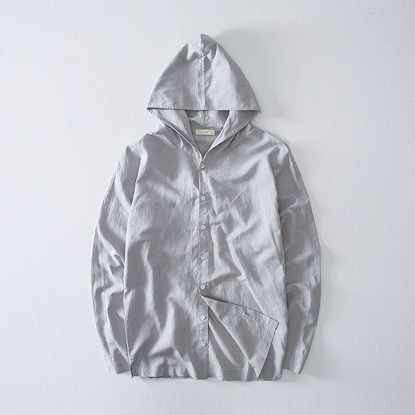 fashion spring grey linen shirts men long sleeve gray male social shirt fit casual button hooded shirt boy plus size xxxl 4xl, White;black
fashion spring grey linen shirts men long sleeve gray male social shirt fit casual button hooded shirt boy plus size xxxl 4xl, White;black